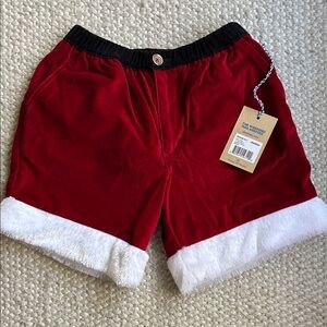 Chubbies Red and White Festive Shorts